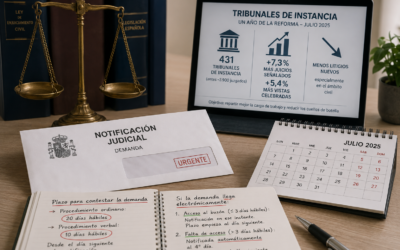 Un año de los Tribunales de Instancia: qué cambia si le acaban de citar judicialmente